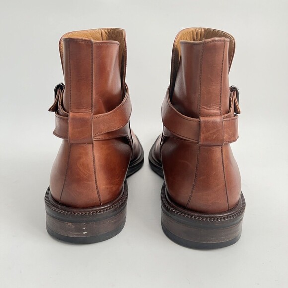 Magnanni Bootie Harness Boots Brown Men 8 main image 9